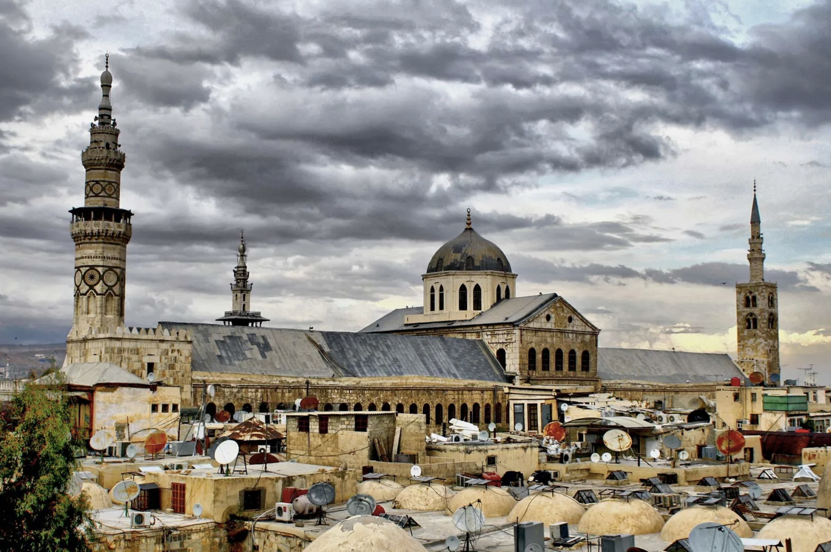 Panoramic view of Hama, Syria